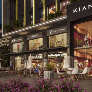 للبيع بالتقسيط عيادة 20 متر في مول اينز بارك العاصمة الإدارية