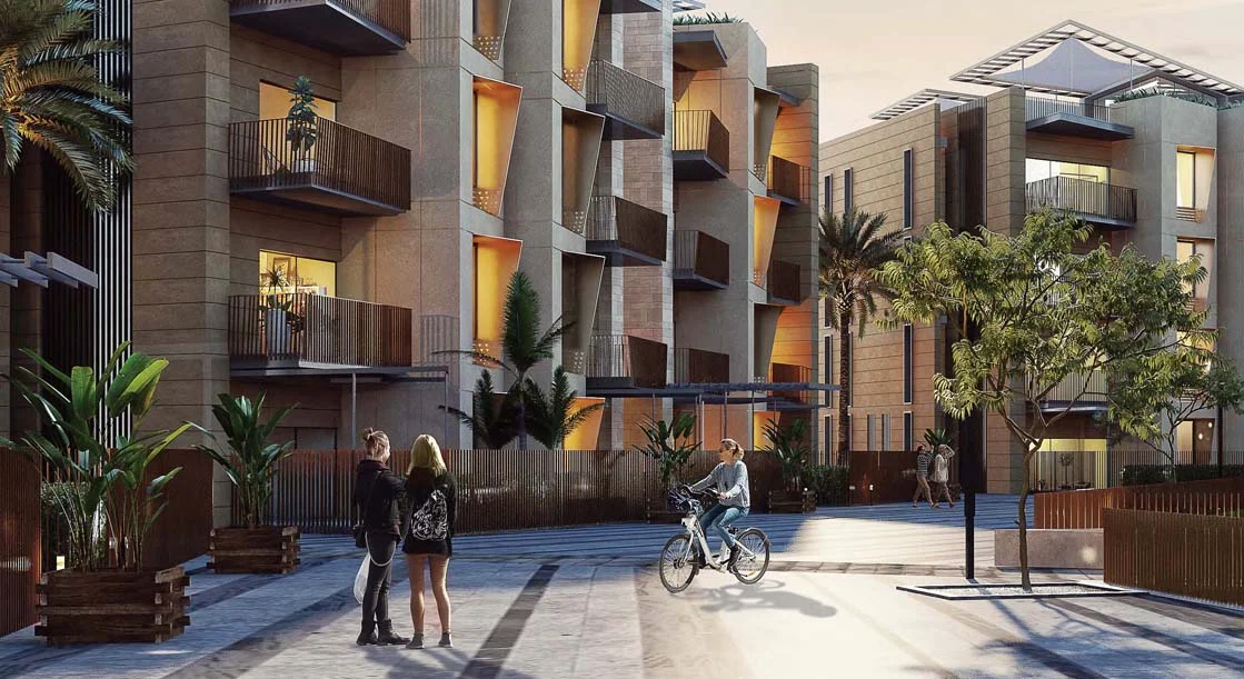 وحدات بمساحة 320 متر للحجز في كمبوند 6 ويست الشيخ زايد