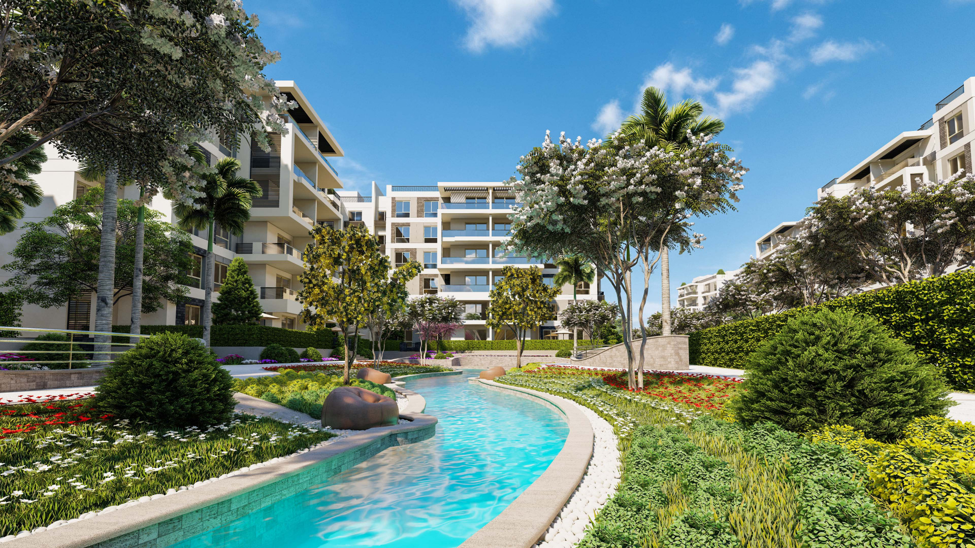 Book your apartment in October in the largest residential compound Beta Residence