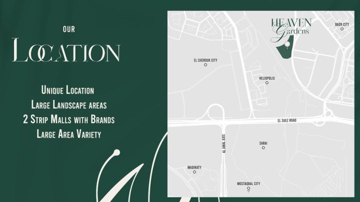 For sale in installments a 125 duplex with a garden in Heaven Gardens Compound