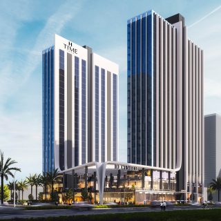 With an area of ​​47 meters own an office in Time Hotels Tower Mall the New Capital