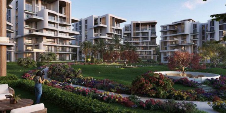 شقة بمساحة 159 متر في كمبوند ان ريزيدنس