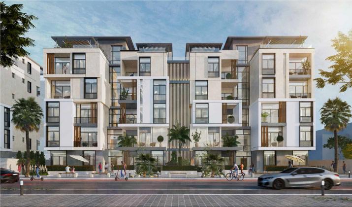 للبيع بنتهاوس 298 متر بكمبوند 6 ويست الشيخ زايد