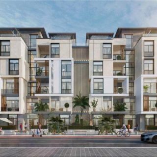 وحدات بمساحة 320 متر للحجز في كمبوند 6 ويست الشيخ زايد