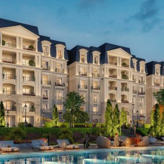 Get an apartment in Francia Nile Boulevard Compound of ​​185 meters