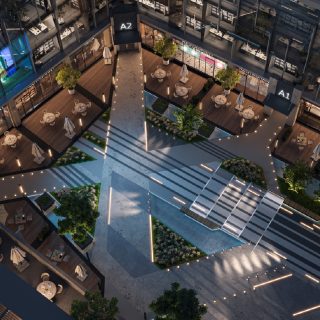 Get a 45 meter office in The Gray Mall New Cairo