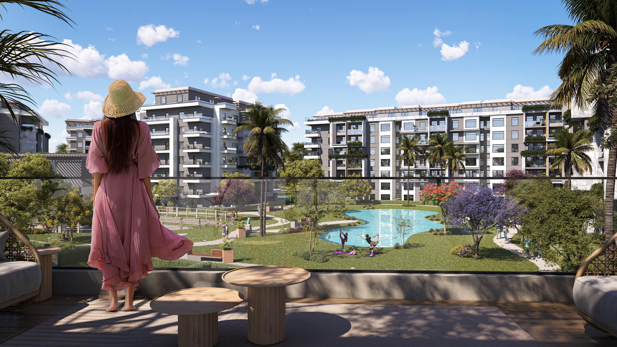 Buy a 210 meter duplex in Shababik Compound Fifth Settlement