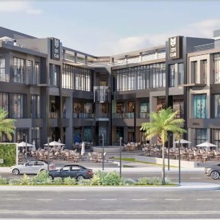 For sale in installments a 31 meter office with a garden in Solaria Mall El Shorouk