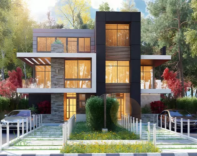 تفاصيل عن فيلات كمبوند ميدتاون التجمع السادس