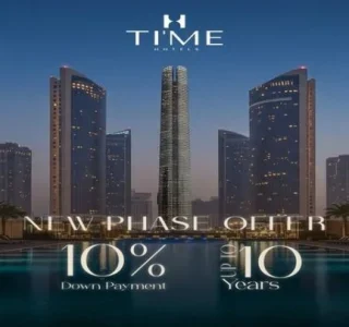 With an area of ​​47 meters own an office in Time Hotels Tower Mall the New Capital
