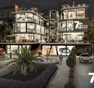 إشتري مكتبك بمساحة 58 متر في مول سيفينتي بلازا التجمع الخامس