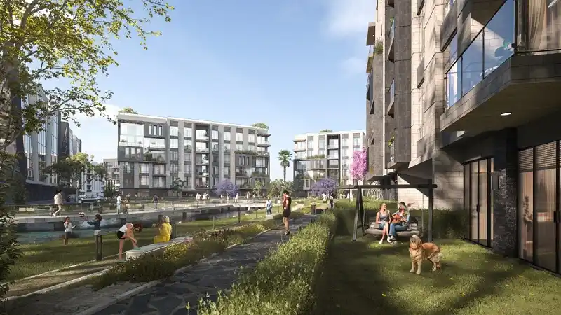 102 m apartment in Kin Compound Fifth Settlement with payment facilities