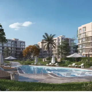 وحدات بمساحة 120 متر للحجز في كمبوند بارك واي ريزيدنس التجمع الخامس