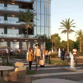 60 sqm office with private garden in West View Mall