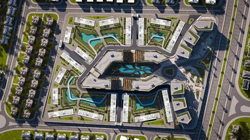 102 m apartment in Kin Compound Fifth Settlement with payment facilities