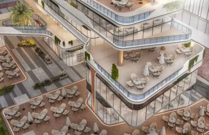 أحصل على مكتب في مول سي لا في الشيخ زايد بمساحة 57 متر