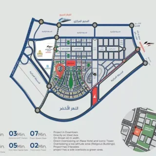 60 sqm office with private garden in West View Mall