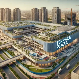 سارع بالحجز في مول تراس بلازا الشيخ زايد مكتب مساحته 120 متراً