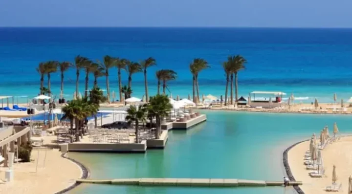 إحجز شاليه بقرية هاسيندا بلو بمساحة 95 متر