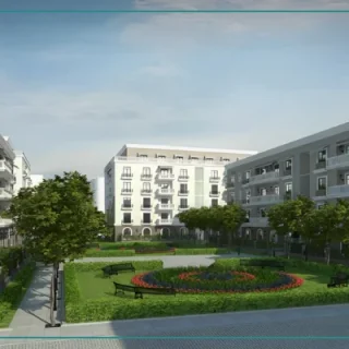 وحدات بمساحة 120 متر للحجز في كمبوند بارك واي ريزيدنس التجمع الخامس