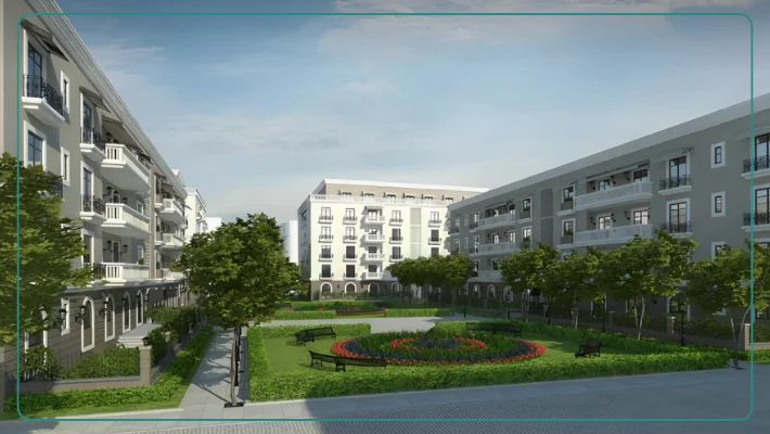 شقة 125 م في كمبوند بارك واي ريزيدنس بتسهيلات فى السداد