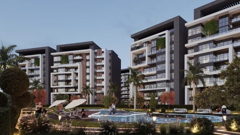 160m apartment in Rafts New Zayed Compound with payment facilities