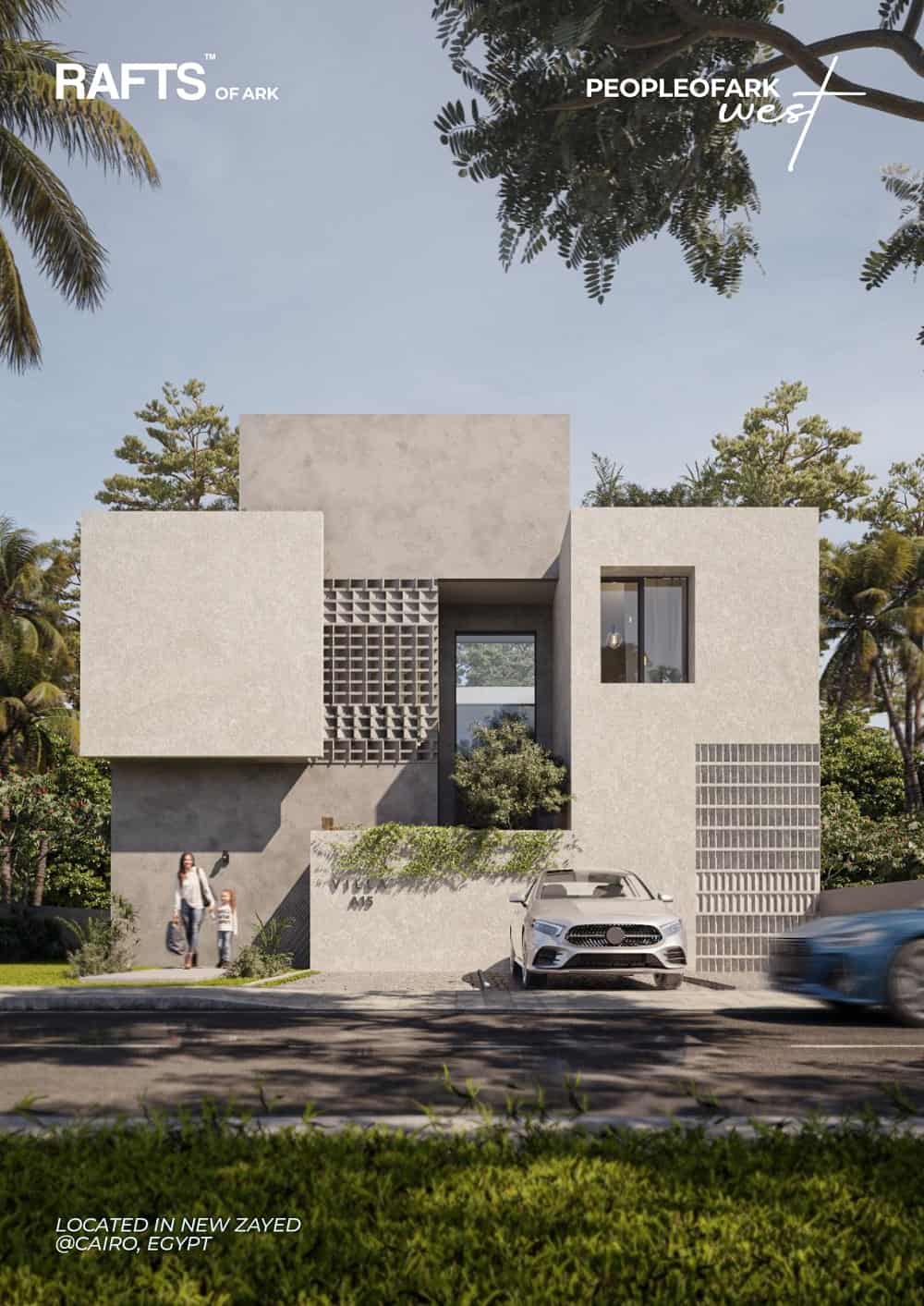 160m apartment in Rafts New Zayed Compound with payment facilities