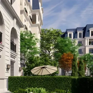 Get an apartment in Francia Nile Boulevard Compound of ​​185 meters