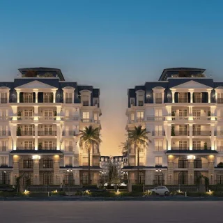 Get an apartment in Francia Nile Boulevard Compound of ​​185 meters
