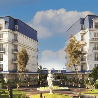 Get an apartment in Francia Nile Boulevard Compound of ​​185 meters