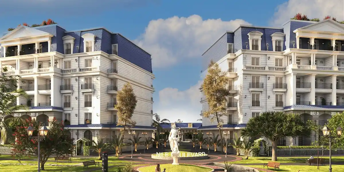 Get an apartment in Francia Nile Boulevard Compound of 185 meters