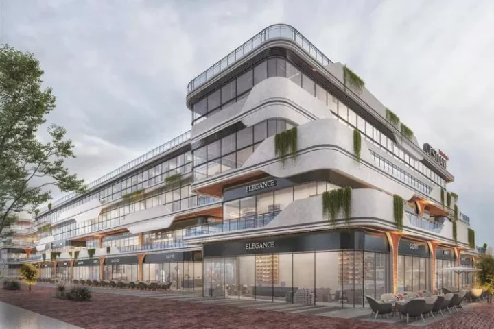 للبيع بالتقسيط مكتب 125 متر في مول سي لا في الشيخ زايد