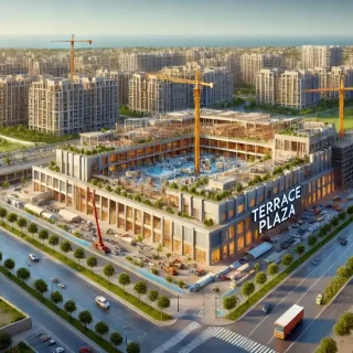 سارع بالحجز في مول تراس بلازا الشيخ زايد مكتب مساحته 120 متراً