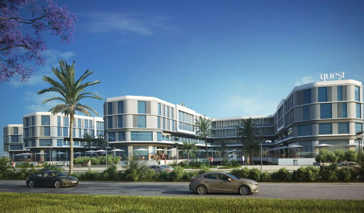كمبوند كويست تاورز العبور معمار الأشراف للتطوير العقاري – Quest Towers Obour City Compound