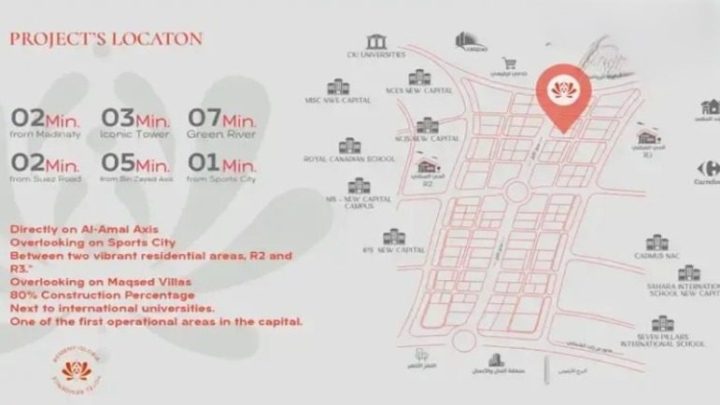 للبيع بالتقسيط عيادة 32 متر في مول ريميني العاصمة الإدارية