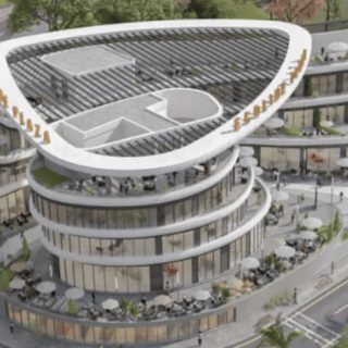 For sale in installments a 30 meter office in Ecoline Plaza Mall