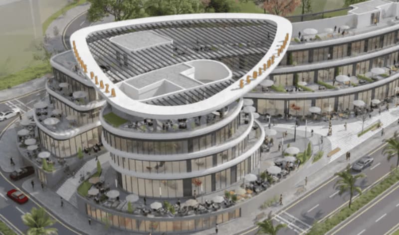 For sale in installments a 30 meter office in Ecoline Plaza Mall