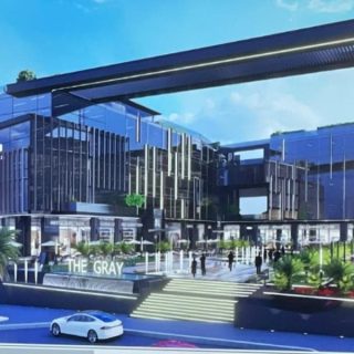 Get a 45 meter office in The Gray Mall New Cairo