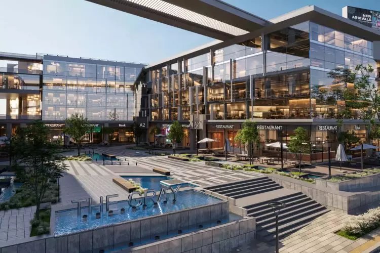 Get a 45 meter office in The Gray Mall New Cairo