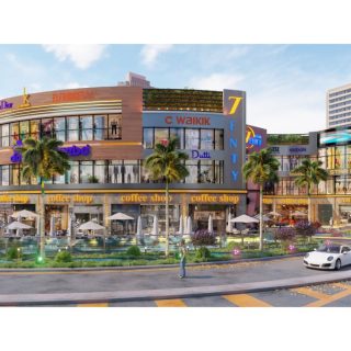 إشتري مكتبك بمساحة 58 متر في مول سيفينتي بلازا التجمع الخامس