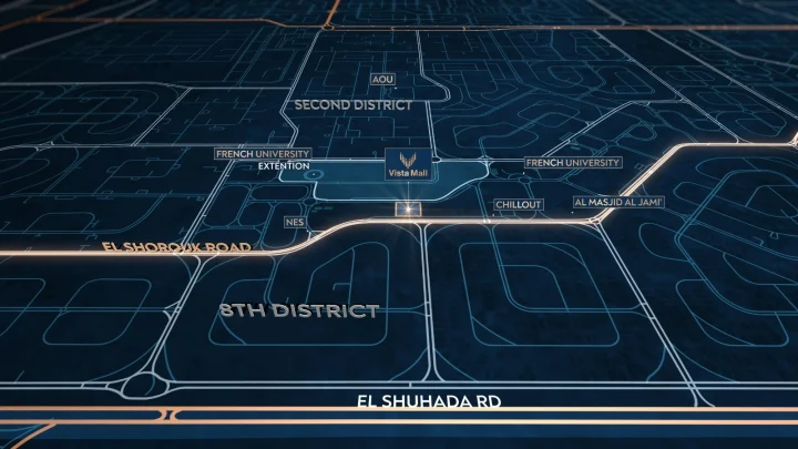 عيادة بمساحة 40 متر للحجز في فيستا الشروق سيتي