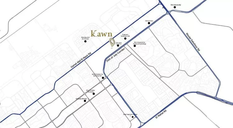 مول كون أكتوبر إيلاف للتطوير العقاري – Kawn October Mall