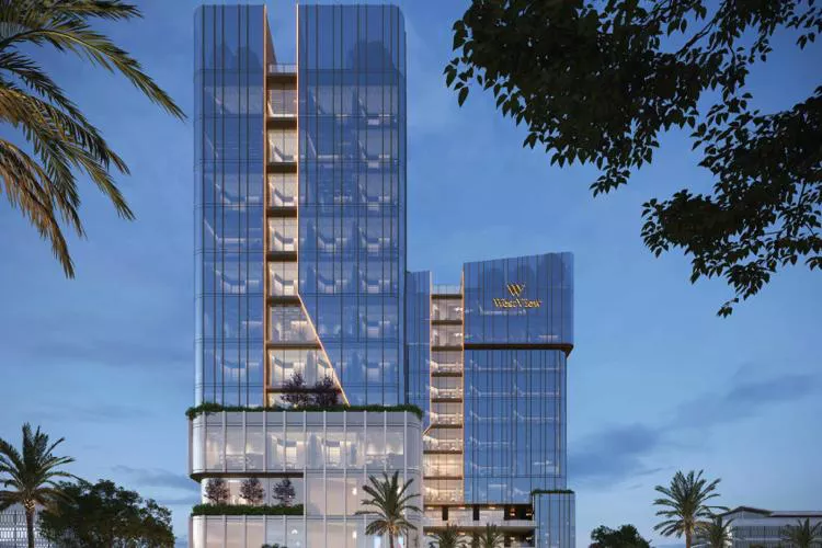 60 sqm office with private garden in West View Mall