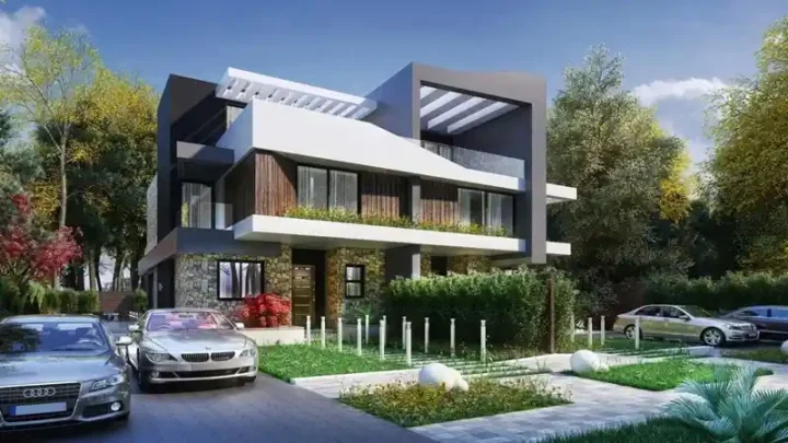 بمساحة 460 متر اسكن في كمبوند ميدتاون التجمع السادس