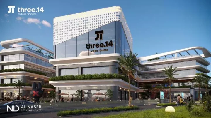 أحصل على مكتب في مول Three 14 بمساحة 32 متر