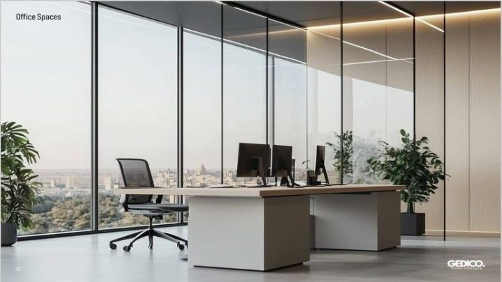 أحصل على مكتب في مول نيبو العاصمة الإدارية الجديدة بمساحة 35 متر