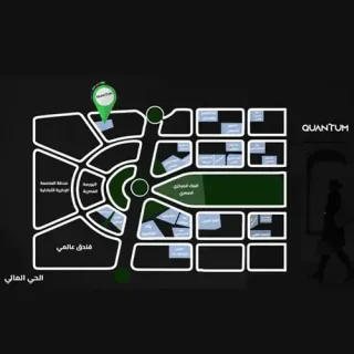 مكتب بمساحة 35 متر في مول كوانتوم العاصمة الإدارية الجديدة