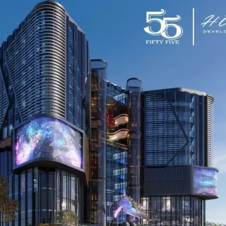 Get an office in Fifty Five Mall of ​​26 meters