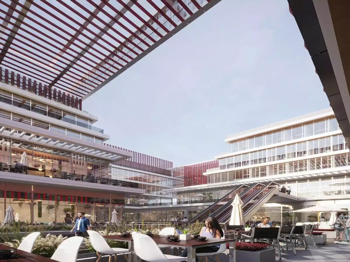 Get an office in Fifty Five Mall of ​​26 meters