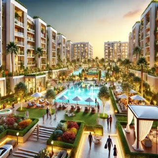 للبيع بالتقسيط تاون هاوس 200 متر في كمبوند ممشى فيستا